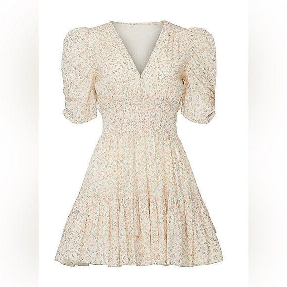 Cleobella Sadie Mini Dress in Ditzy Floral. Size Large. - Picture 1 of 9